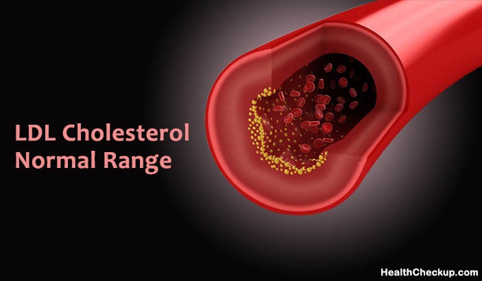Normal range cholesterol Cholesterol