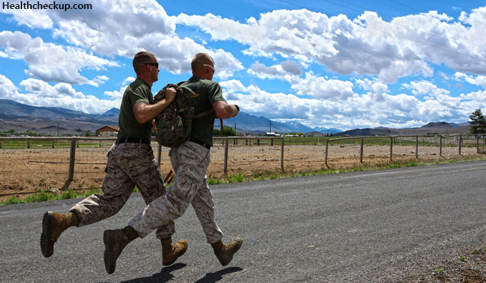 Army Physical Fitness Test - two mile run