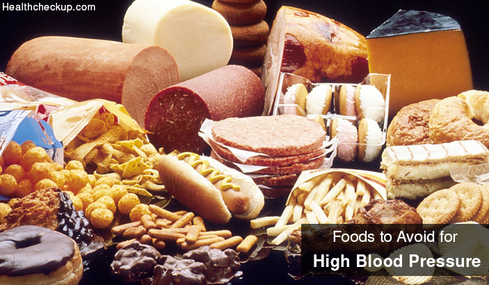 foods to avoid for high blood pressure