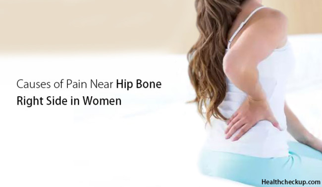 15 causes for pain near hip bone right side in female by dr himanshi