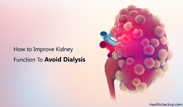 how to improve kidney function to avoid dialysis