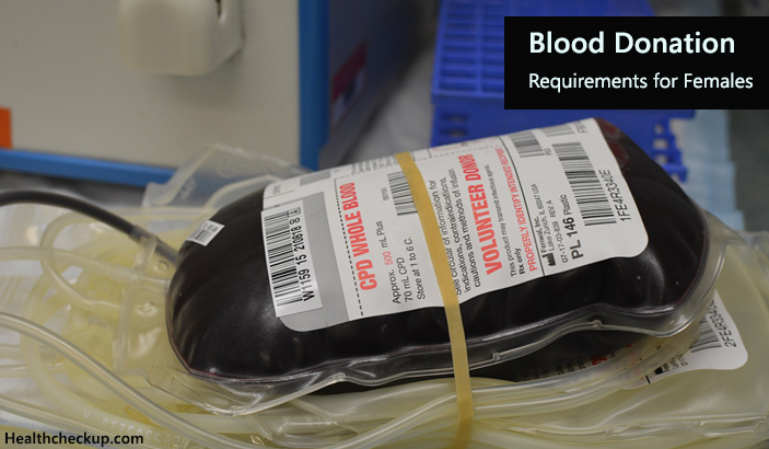 Blood Donation Requirements for Females