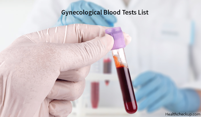 Gynecological blood tests list