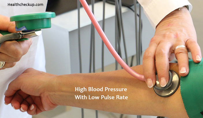 High Blood Pressure With Low Pulse Rate